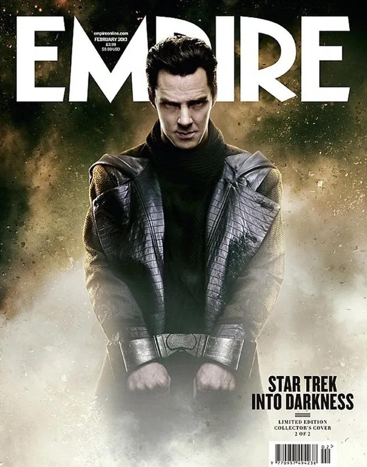 Inilah penampilan Cumberbatch sebagai musuh baru dalam STAR TREK INTO DARKNESS.