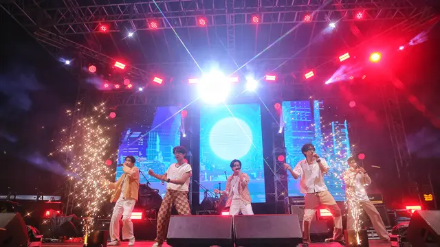 V1RST dan UN1TY sukses hibur penonton di acara KapanLagi Buka Bareng