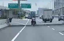 Viral Motor Masuk Tol Jakarta-Cikampek, Pengakuan Pengendara Mengejutkan