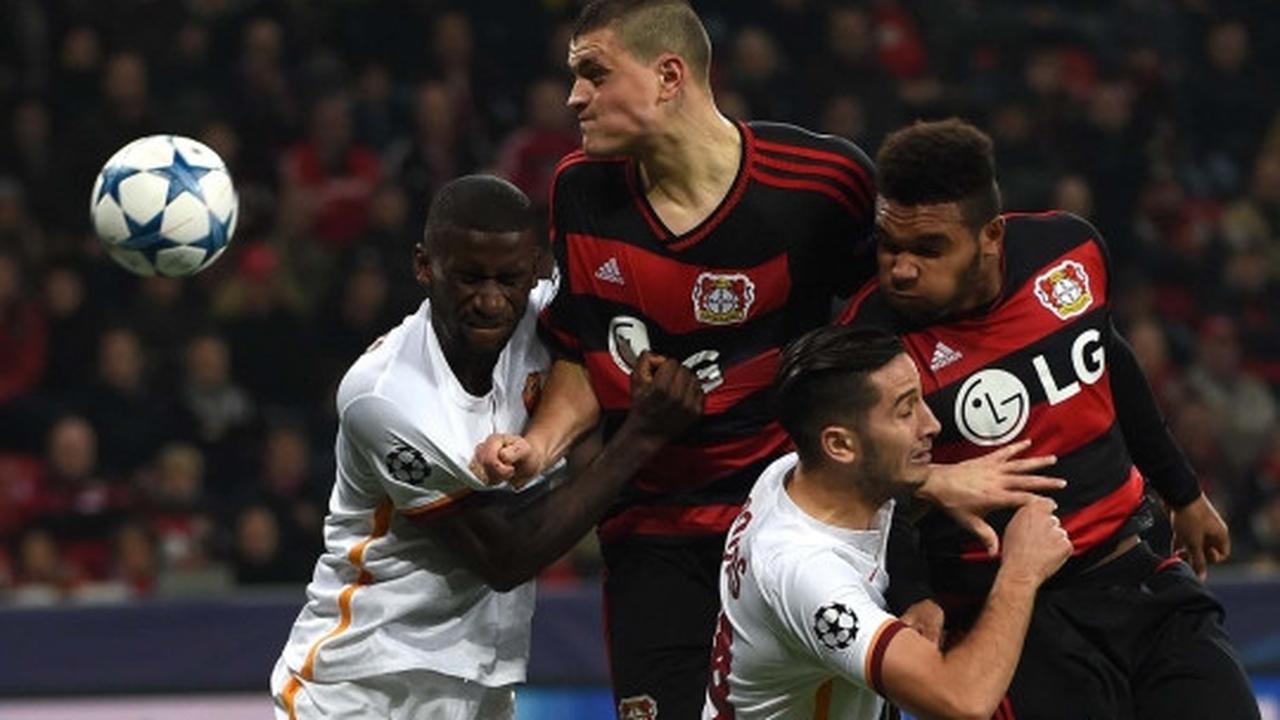 Duel sengit Leverkusen vs AS Roma berujung imbang 4-4