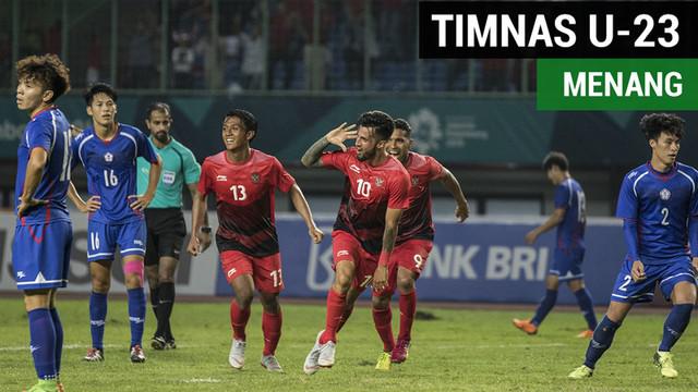 Berita video highlights sepak bola putra Asian Games 2018, Chinese Taipei melawan Timnas Indonesia U-23 yang berakhir dengan skor 0-4, Minggu (12/8/2018).