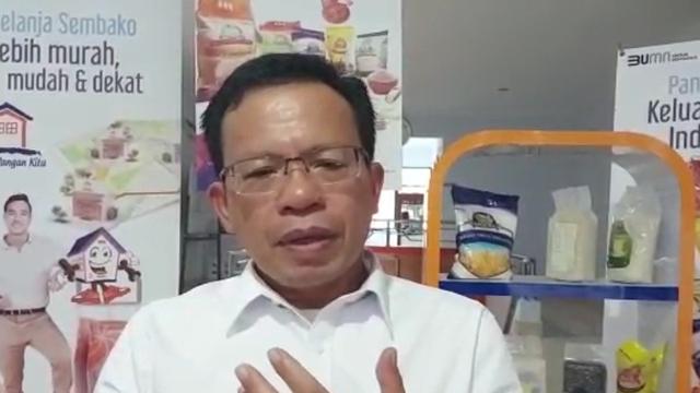 Kepala Bulog Sultra, Ermin Tora.(Liputan6.com/Ahmad Akbar Fua))