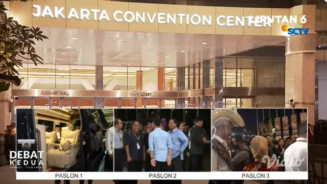 Debat Kedua Capres Cawapres 2024 yang digelar di Jakarta Convention Center, Jumat (22/12/2023).