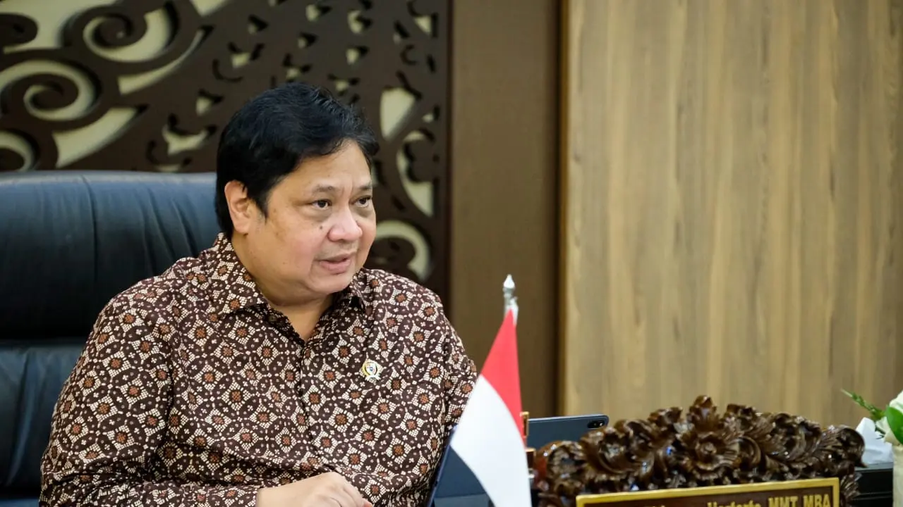 Menteri Koordinator bidang Perekonomian Airlangga Hartarto