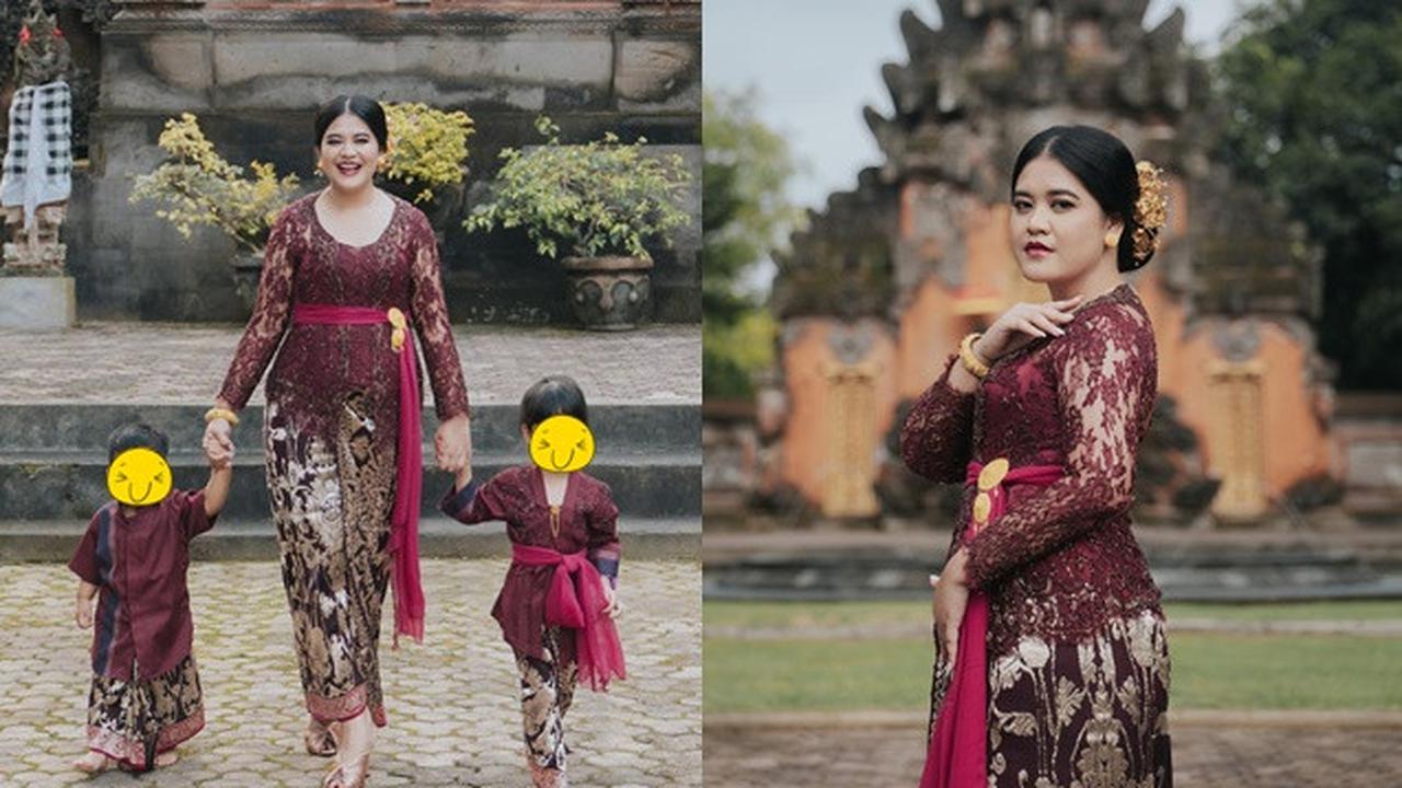 Peringati Hari Raya Nyepi, Ini Pemotretan Kahiyang Ayu Pakai Baju Adat Bali