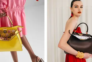 Tas ikonis dari FENDI ini seolah berbisik pelan,  keindahan paling berharga tak selalu perlu dipamerkan. Terkadang, ia justru disimpan rapi di dalam, hanya untuk mereka yang benar-benar ingin melihatnya. [Dok/FENDI].