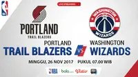 Portland Trail Blazers Vs Washington Wizards_2 (Bola.com/Adreanus Titus)