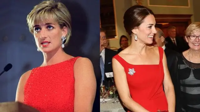 Kate Middleton dan Putri Diana