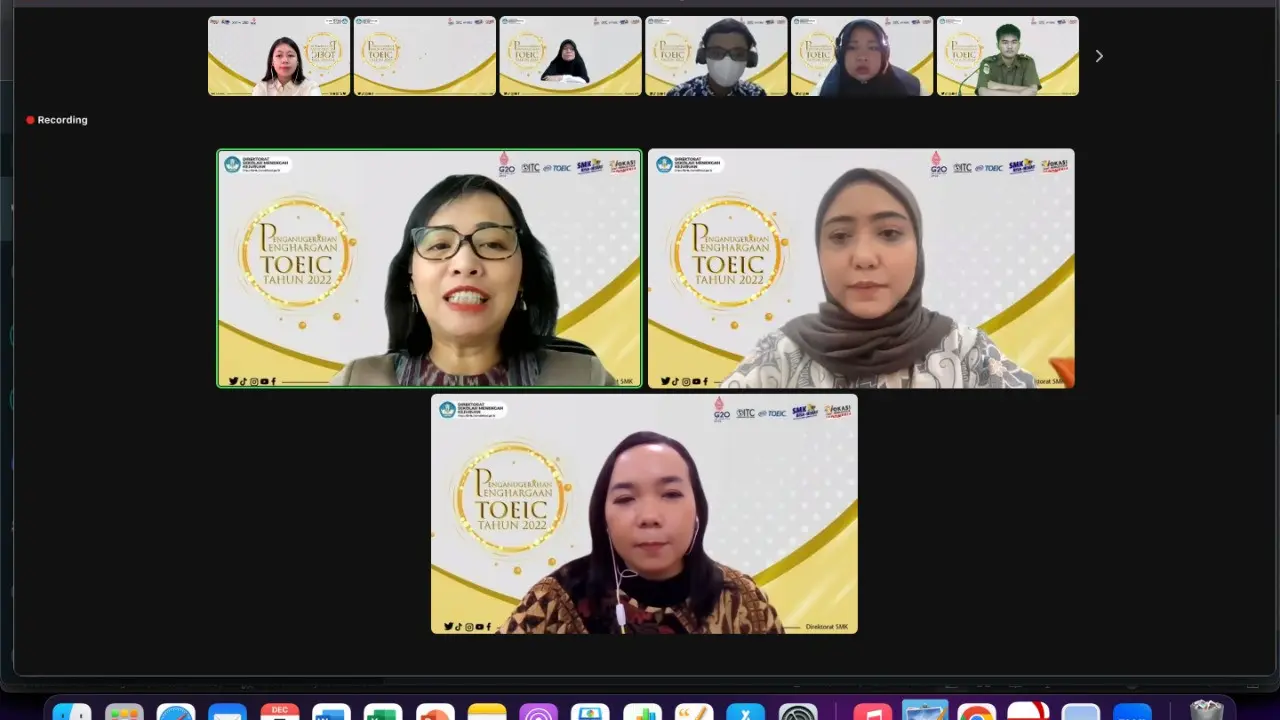 Siswa dan Siswi SMK Mengikuti Kegiatan Sertifikasi Internasional TOEIC