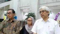 Menteri Keuangan (Menkeu) Sri Mulyani Indrawati mengundang penggiat anti korupsi Imam Prasodjo dan AllisaWahid&nbsp;di Kementerian Keuangan pada Kamis (2/3/2023) malam.