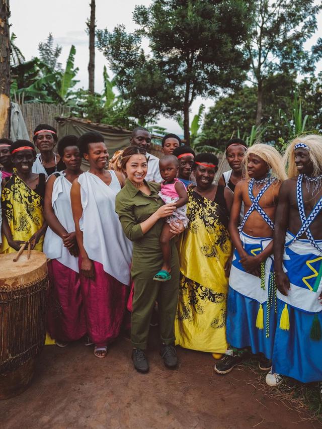 Potret Nikita Willy Belajar Budaya Nyungwe (sumber: instagram/nikitawillyofficial94)