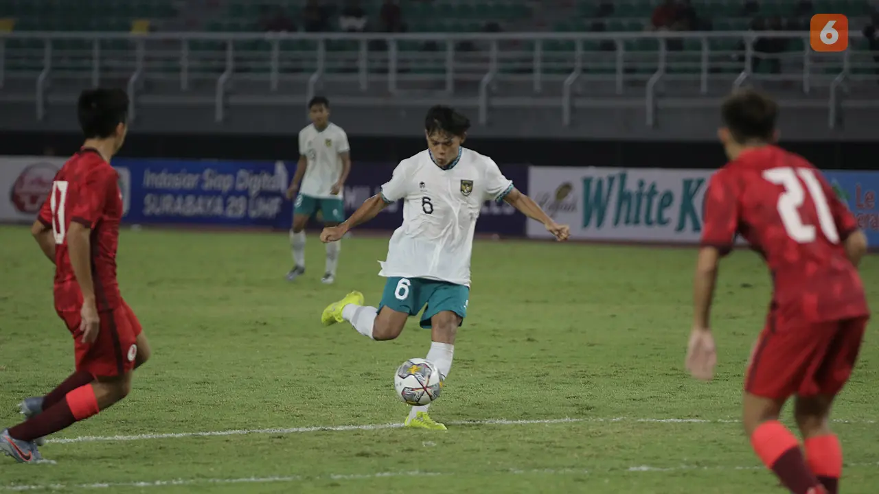 Pemain Timnas Indonesia U-20 Zanadin Fariz