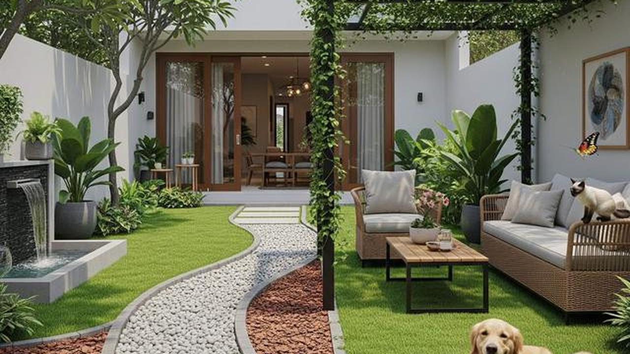 Trik Membuat Halaman Rumah Elit di Kampung, Kombinasi Sederhana tapi Berkelas