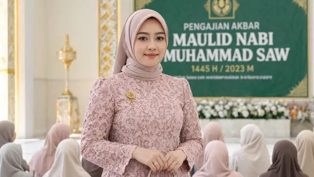 Ide Padu Padan Gamis untuk Pengajian Maulid Nabi 2026