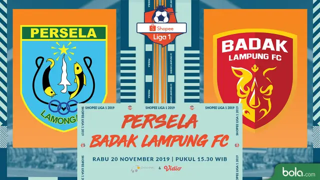 Persela Lamongan Vs Badak Lampung FC