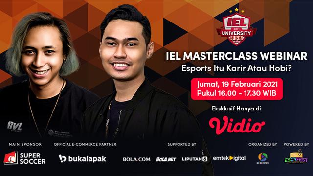 IEL Masterclass Webinar