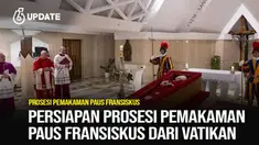 Vatikan akan segera melakukan persiapan untuk proses pemakaman Paus Fransiskus. Sementara ribuan pelayat terus memberikan penghormatan terakhir mereka di Basilika Santo Petrus, tempat peti jenazah paus berada.