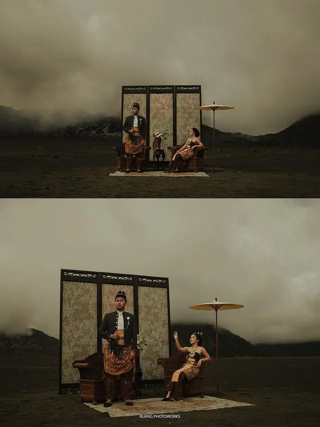 6 Potret Prewedding Fay Nabila, Busana dan Tata Rias Jawa Bikin Pangling