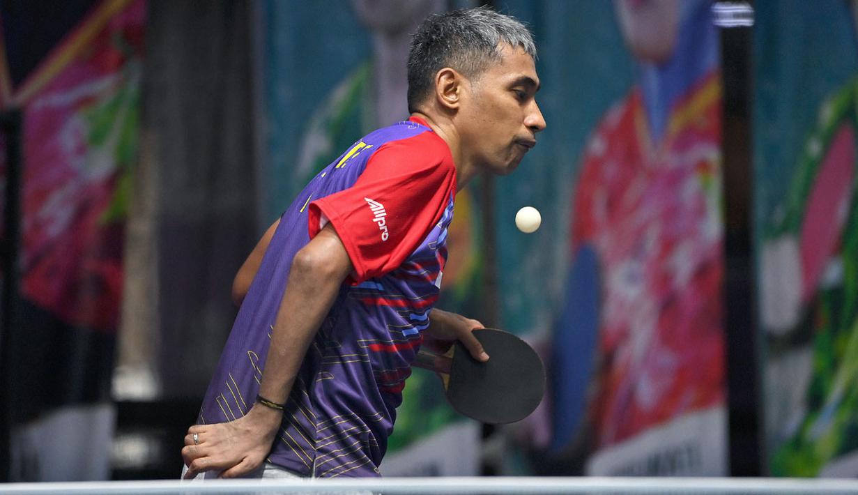 Pemegang medali perunggu Paralimpiade Beijing 2012 ini menghuni Grup B bersama Jose Manuel Ruiz Reyes dari Spanyol yang merupakan unggulan ketujuh dan Luka Bakic, unggulan kesembilan asal Montenegro. (Foto: Dok. NPC Indonesia)