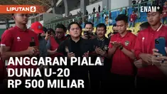 Kemenpora Keluarkan Anggaran Hingga Rp 500 Miliar untuk Penyelenggaraan Piala Dunia U-20 2023