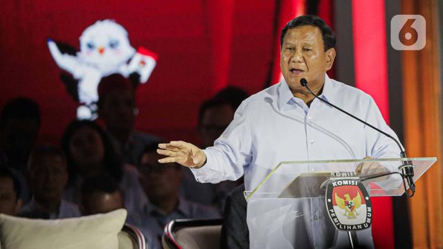 Calon Presiden saat Debat Ketiga Pemilu 2024