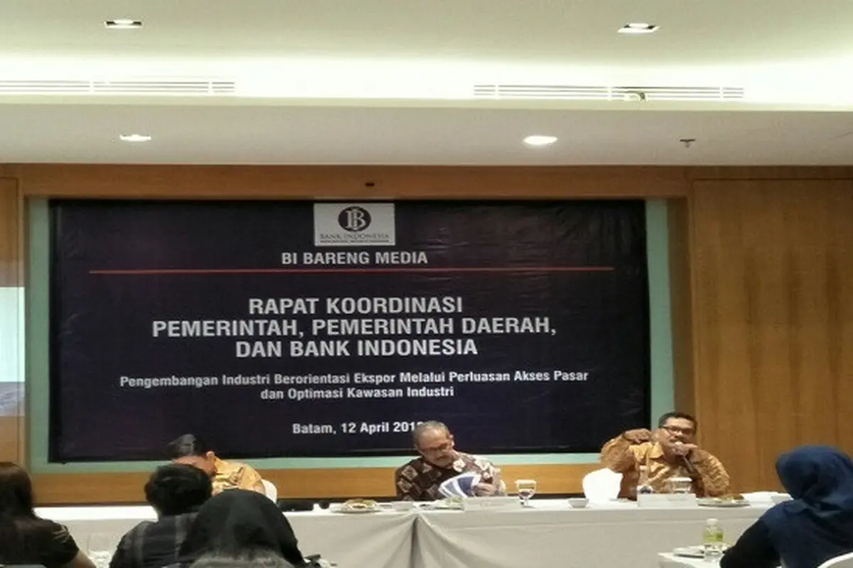 Bank Indonesia (BI) dan Kementerian Koordinator Bidang Perekonomian akan menggelar Rapat Koordinasi (Rakor) antara pemerintah pusat dengan daerah.(Liputan6.com/Septian Deny)