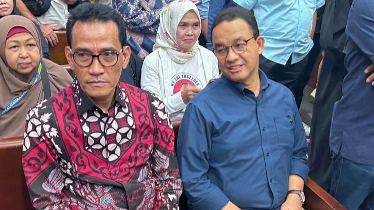 Ekspresi Kekecewaan Anies saat Tom Lembong Divonis 4,5 Tahun