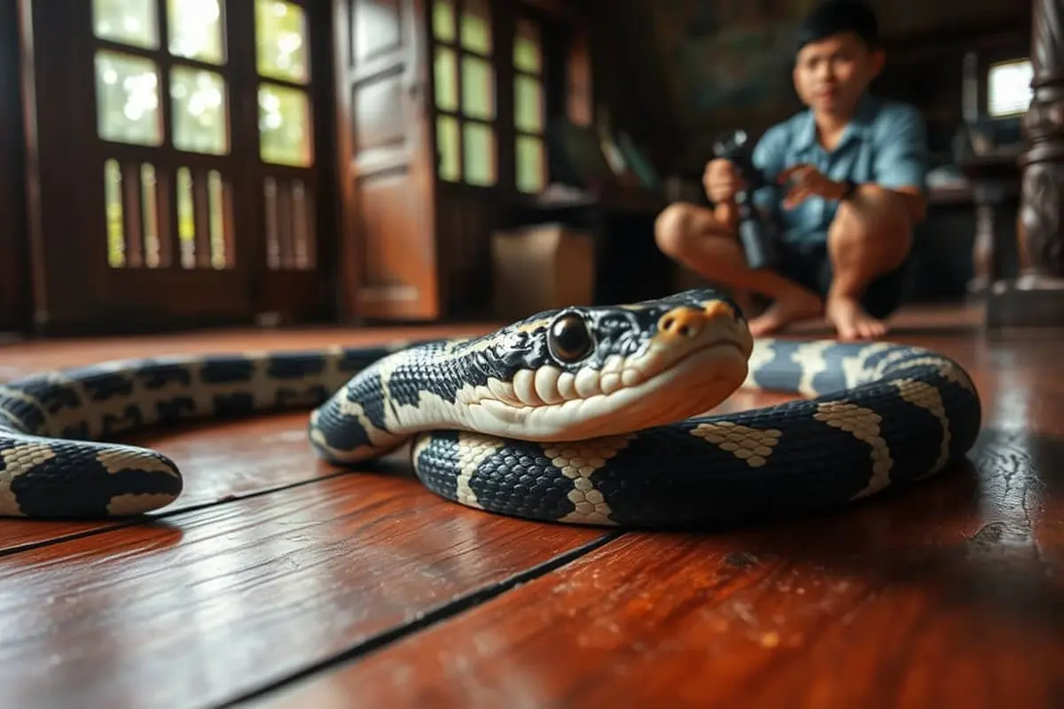 Kapan Waktu Ular Paling Sering Masuk Rumah? Kenali Jam Rawan dan Cara Menghindarinya