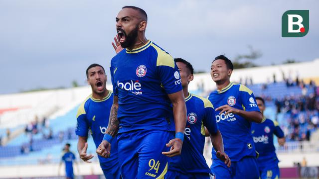 Striker Arema FC, Dalberto Luan Belo.