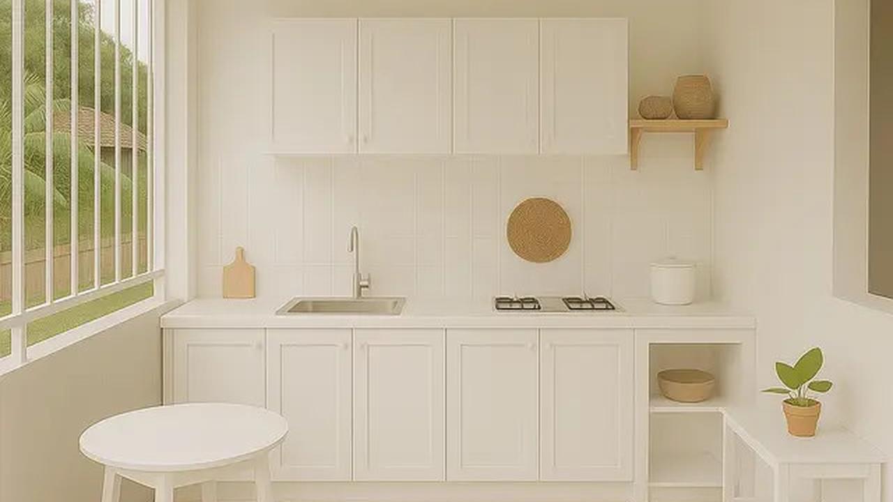 7 Model Dapur Belakang Rumah di Kampung yang Sederhana Tapi Elegan
