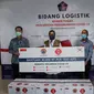 LOTTE Group menyumbangkan 30.000 buah test kit kepada pemerintah Indonesia untuk mengatasi virus corona/ Dok. LOTTE Group