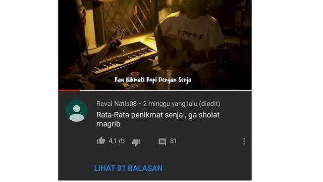 6 Komentar Julid Netizen di Video YouTube Orang Nyanyi Ini Kocak