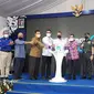 Menteri ESDM Arifin Tasrif meresmikan Pembangkit Listrik Tenaga Gas Uap (PLTGU) 275 MW yang berlokasi di komplek industri Tenayan Raya, Pekanbaru, Riau. (Medco)