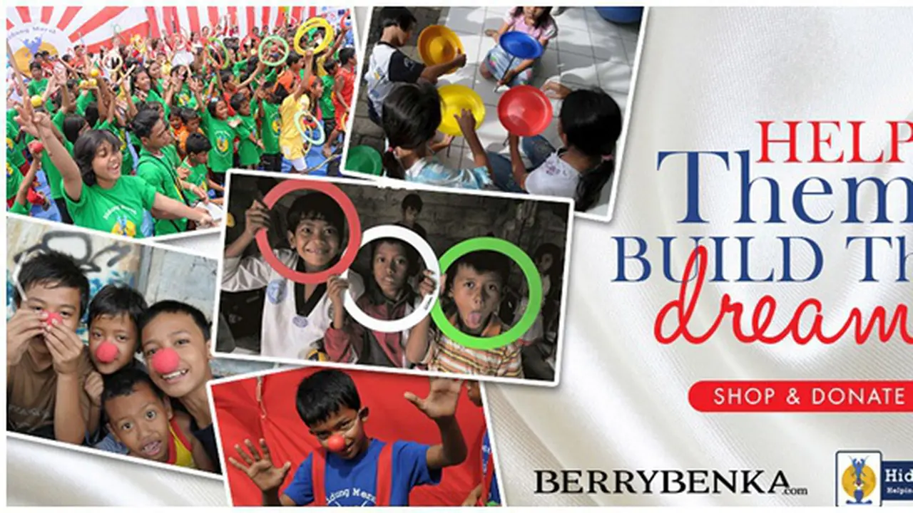 Berrybenka bersama Yayasan Hidung Merah