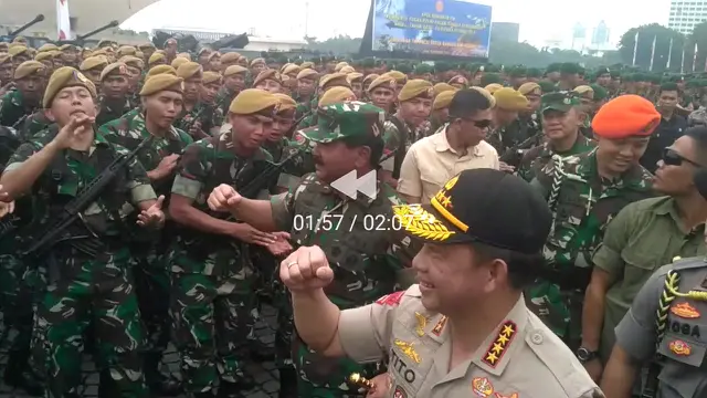 50 Personel Gabungan Akan Amankan  Natal, Tahun Baru, dan  Pilpres 2019