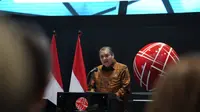 Menko Bidang Perekonomian Airlangga Hartarto, saat pembukaan perdagangan dan pencatatan perdana saham PT Gunanusa Eramandiri Tbk di Bursa Efek Indonesia (BEI), Jakarta, Selasa, 9 Juli 2024. (Foto: Kemenko Perekonomian)