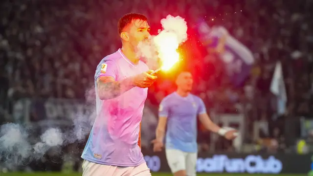 Bentrokan di Laga Lazio vs AS Roma