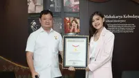 Banyu Anggoro berhasil membawa produknya meraih rekor MURI.