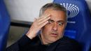 Ekspresi Jose Mourinho saat Chelsea bertandang ke markas Dynamo Kiev dalam laga group G Liga Champions di Stadion Olimpiyskyi, Kiev, Ukraina, (20/10/2015). (Action Images via Reuters/John Sibley)
