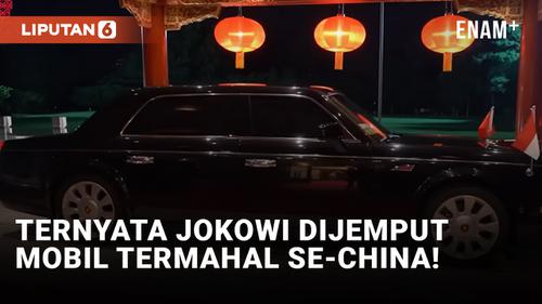 VIDEO: Wow! China Jemput Jokowi Gunakan Mobil Termahal di Negeri Tirai Bambu