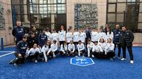 Skuad Timnas Indonesia Putri U-17 di Prancis. (Dok. PSSI)