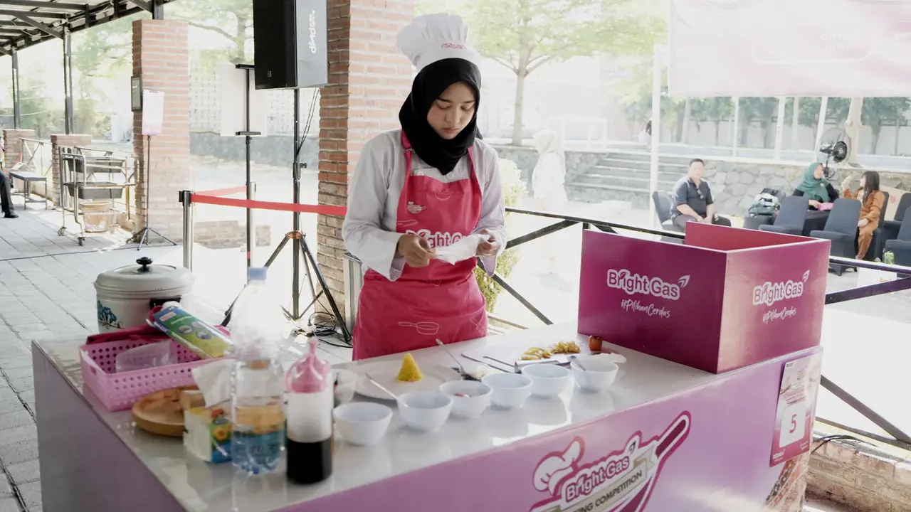 Semangat Berkreasi di Dapur, Intip Keseruan Mini Audition Pertamina Bright Gas Cooking Competition 2026 di Tegal!