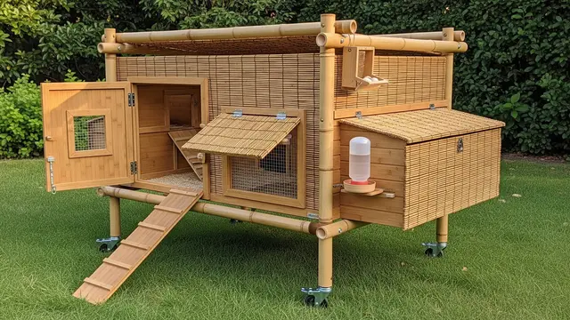 Inspirasi Kandang Ayam Bambu Unik dan Estetik untuk Halaman Belakang Rumah (Image by Gemini AI)