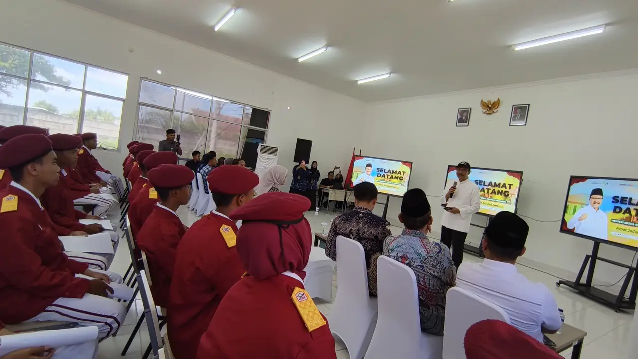 Sekolah Rakyat di Lampung. (Liputan6.com/Ardi Munthe)