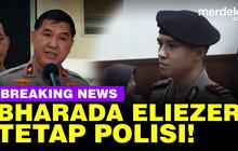VIDEO: Putusan Sidang Etik, Bharada Eliezer Tetap Polisi!