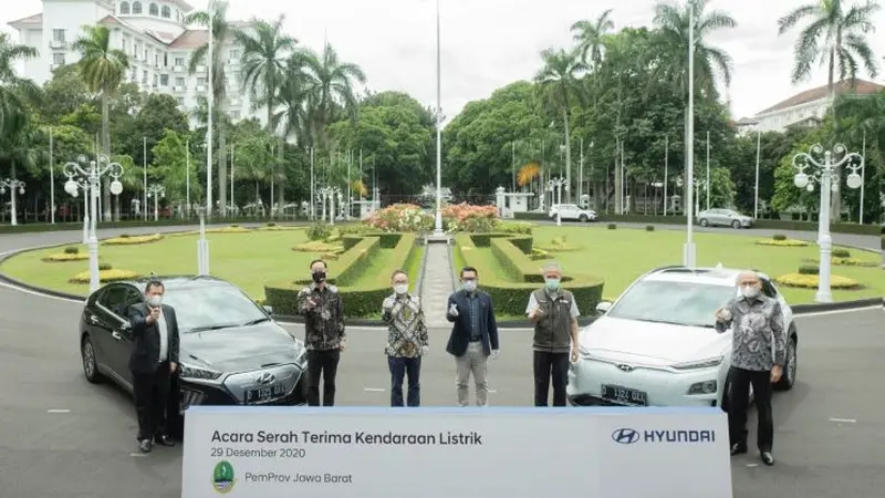 Pemprov Jabar Resmi Pakai Mobil Listrik Untuk Kendaraan Dinas (Ist)