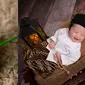 Gaya Anak Selebriti saat Pemotretan Baby Born. (Sumber: Instagram.com/clickportraiture dan Instagram.com/vanessaangelofficial)