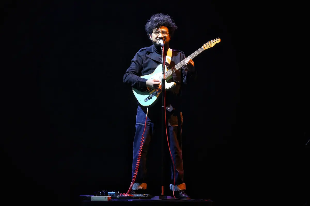 [Fimela] Kunto Aji Acara Synchronize Fest 2020