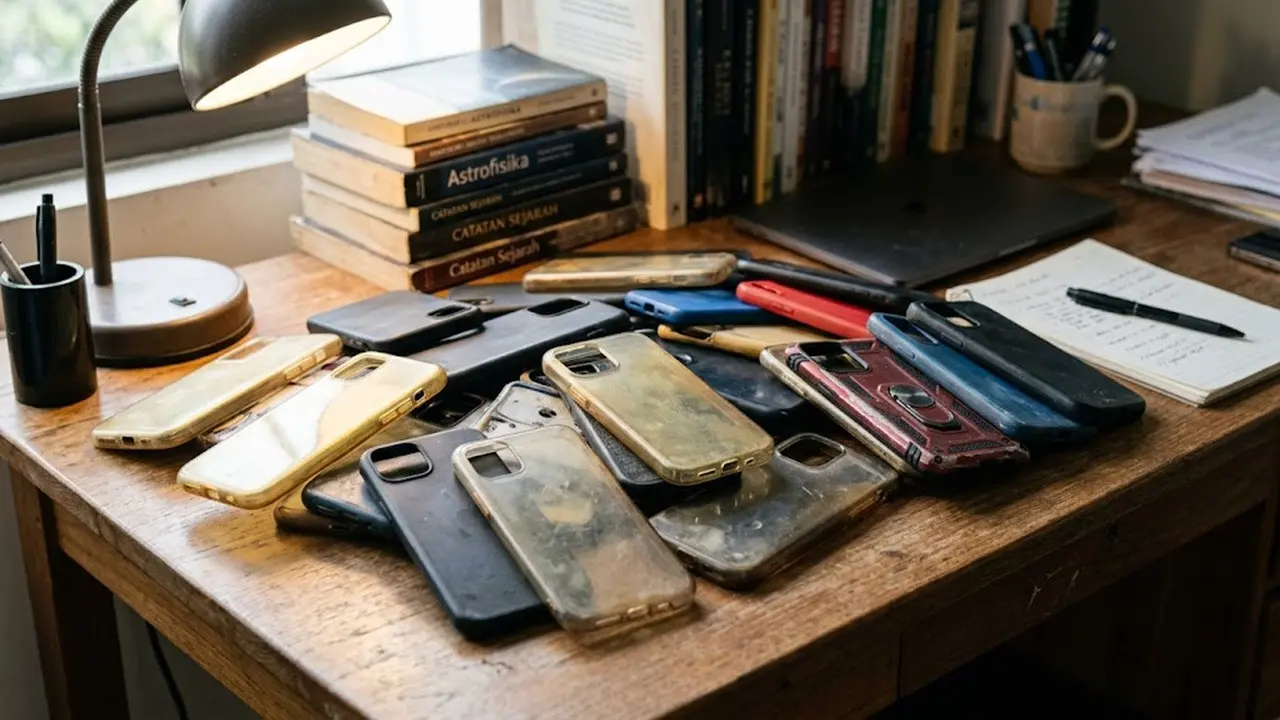 Ide Kreatif Case HP Bekas
