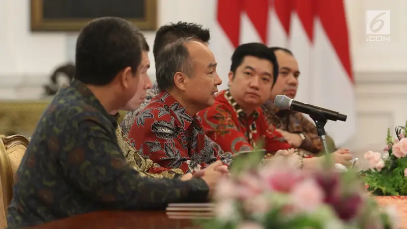 Bos SoftBank Temui Presiden Jokowi